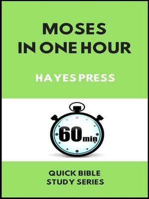 cover image of Moses in One Hour